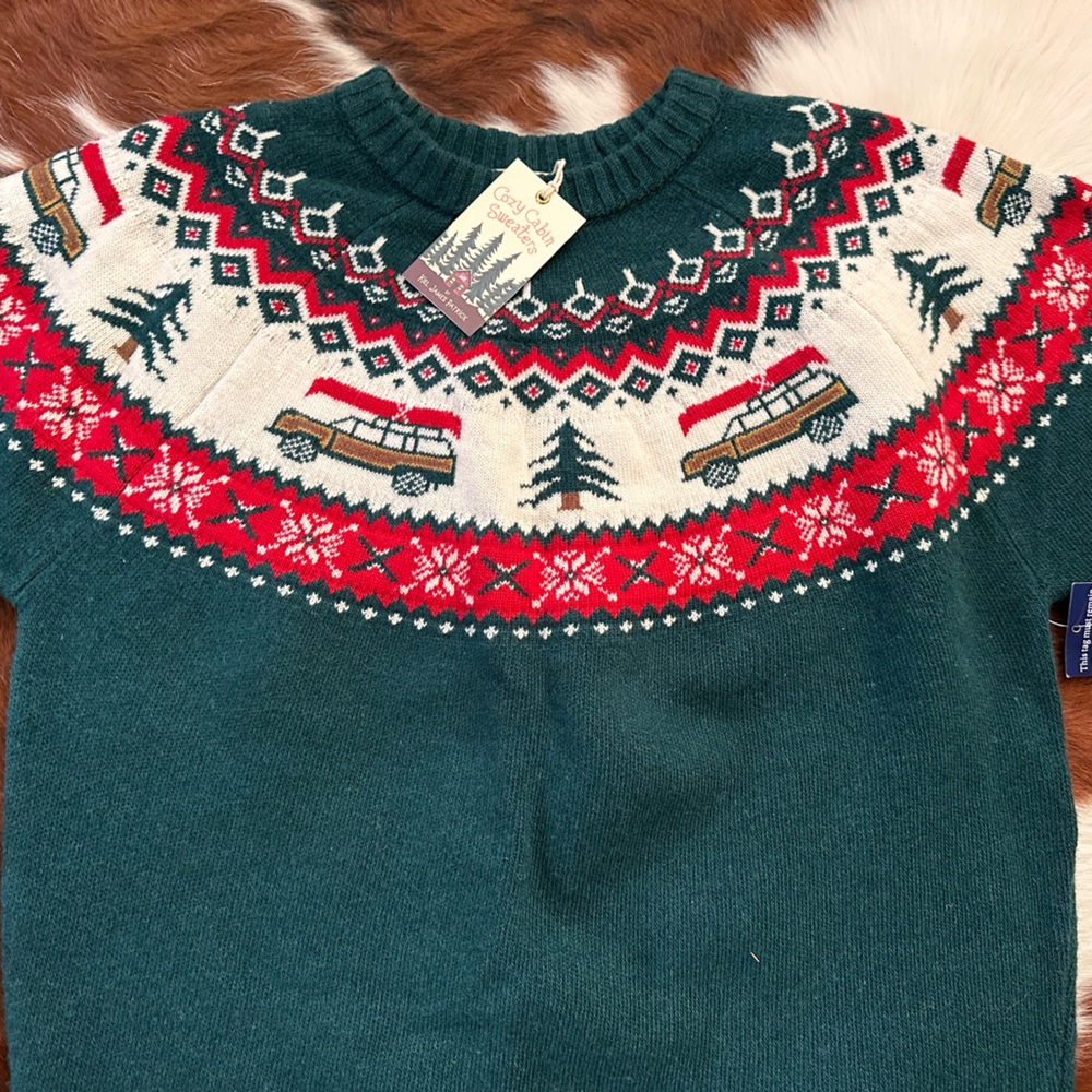 NWT KIEL JAMES PATRICK GRISWOLD COZY CABIN SWEATER | sz L - Picture 11 of 12